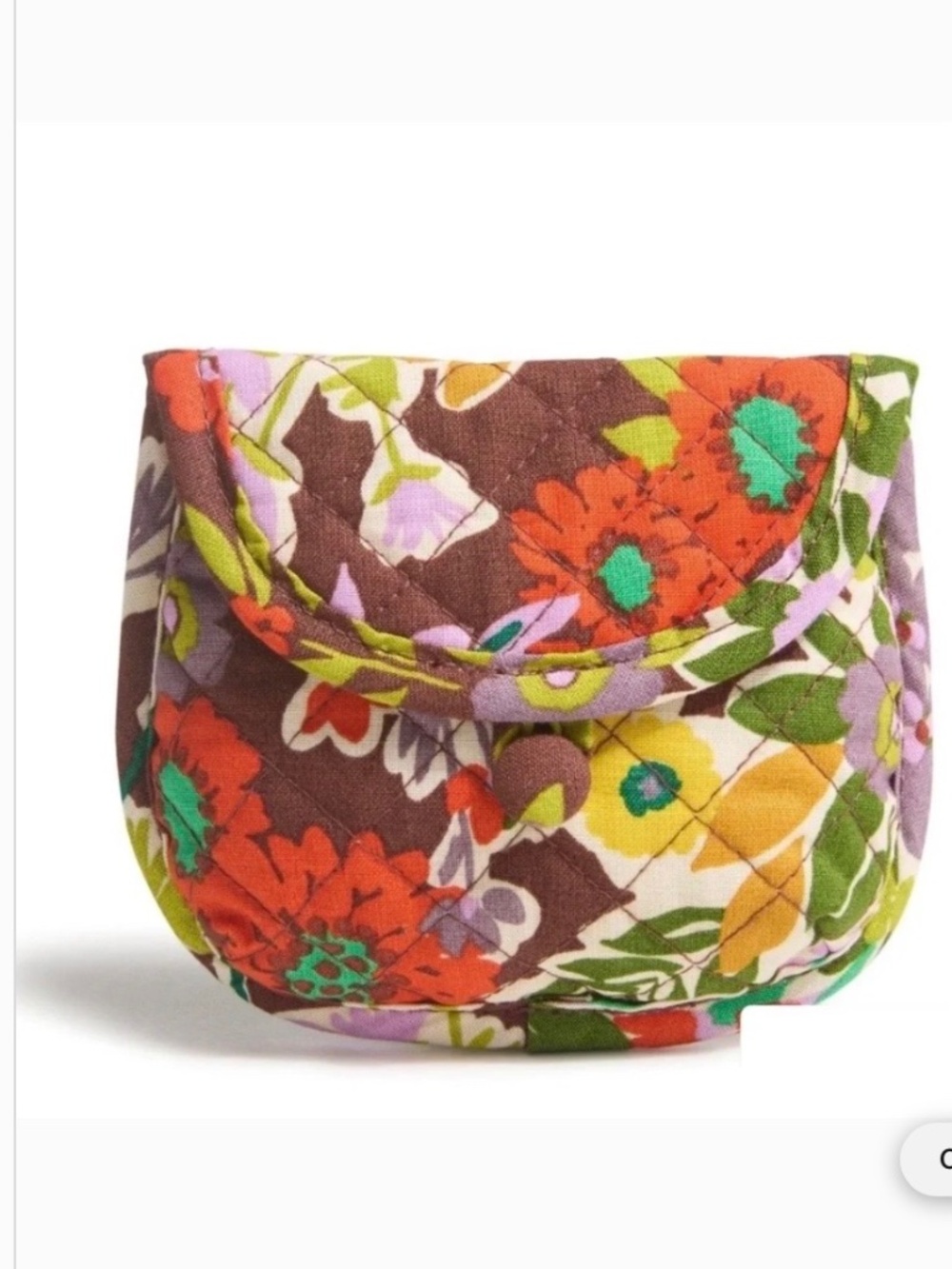 Vera Bradley Cotton Hair Accessory Kit (4pc Set) in Evening Garden Print - New